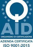 AID - Azienda certificata ISO 9001:2015