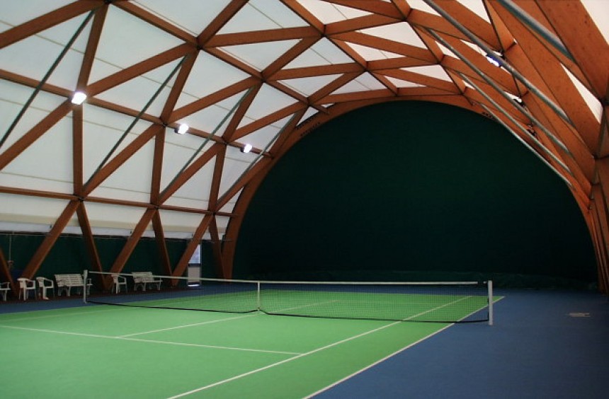 Coperture per campi da tennis