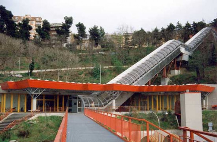 Pensilina tunnel Tensint