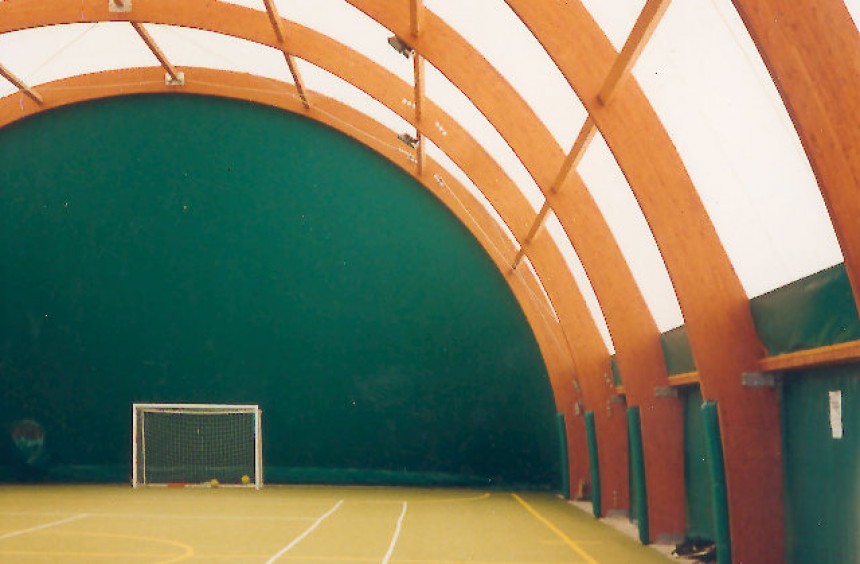 Coberturas Deportivas de Madera Láminas